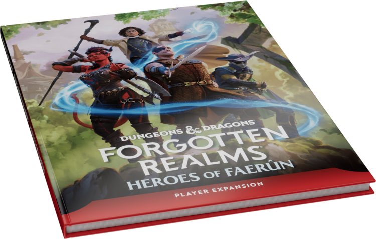 Wizards of the Coast Wizards of the Coast - Dungeons & Dragons: Forgotten Realms - Heroes of Faerûn - Player Expansion (eng)