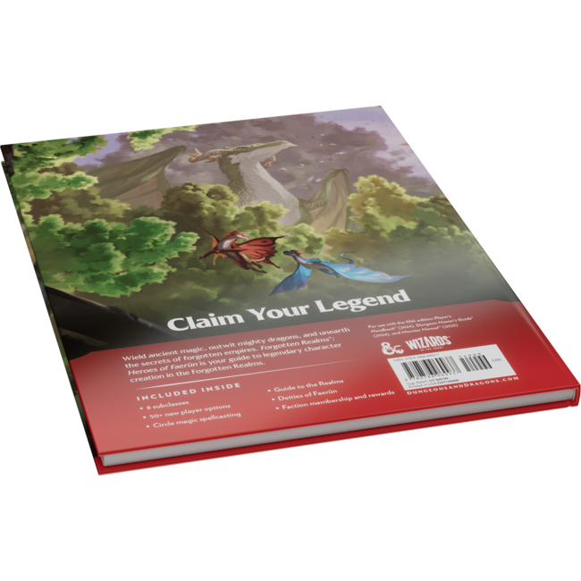 Wizards of the Coast Wizards of the Coast - Dungeons & Dragons: Forgotten Realms - Heroes of Faerûn - Player Expansion (eng)