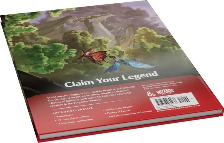 Wizards of the Coast Wizards of the Coast - Dungeons & Dragons: Forgotten Realms - Heroes of Faerûn - Player Expansion (eng)