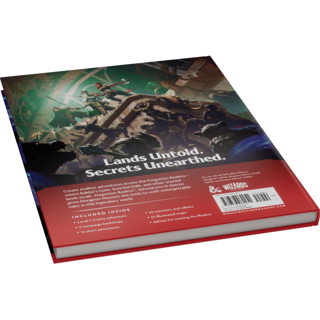 Wizards of the Coast Wizards of the Coast - Dungeons & Dragons: Forgotten Realms - Adventures in Faerûn - Dungeon Master Expansion (eng)