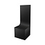Green Stuff World Green Stuff World: Display Plinth - Backdrop Rounded 50x50x50(150)mm - Black