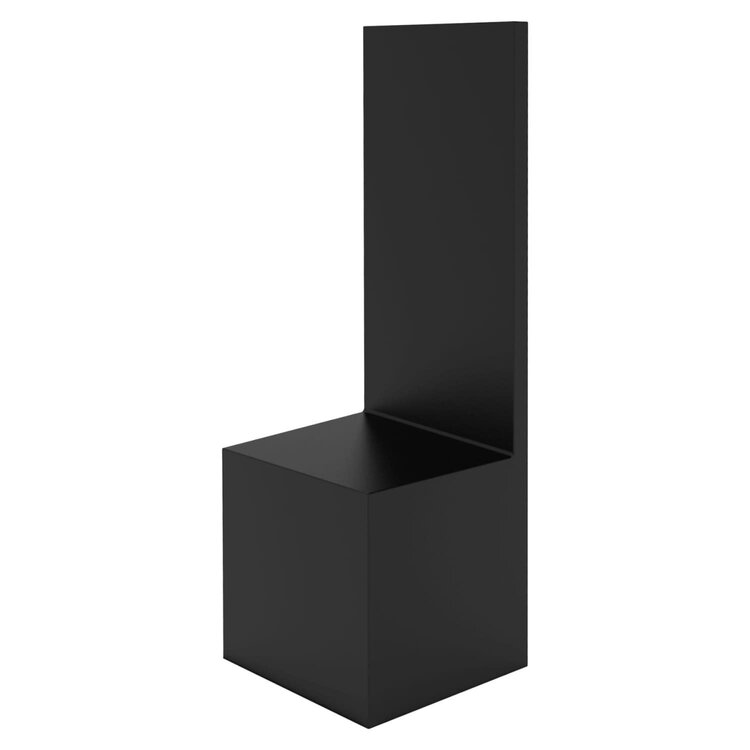 Green Stuff World Green Stuff World: Display Plinth - Backdrop Straight 70x70x60(200)mm - Black