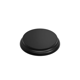 Green Stuff World Display Plinth - Round 100mm - Black