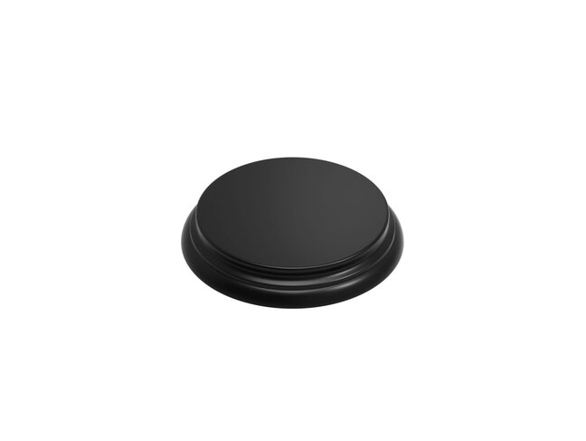 Green Stuff World Display Plinth - Round 100mm - Black