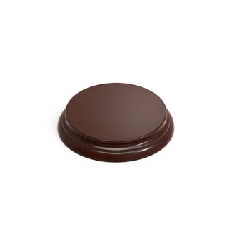 Green Stuff World Display Plinth - Round 100mm - Hazelnut Brown