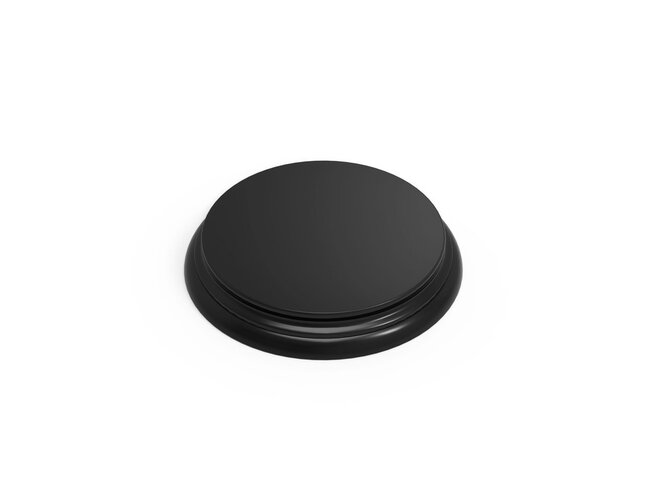 Green Stuff World Display Plinth - Round 130mm - Black