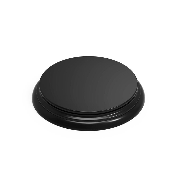 Green Stuff World Green Stuff World: Display Plinth - Round 160mm - Black