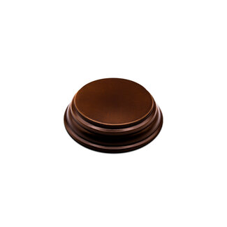 Green Stuff World Display Plinth - Round 40mm - Hazelnut Brown