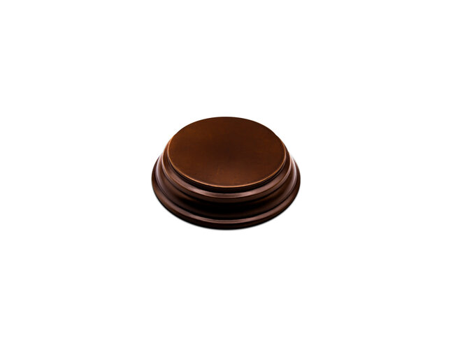 Green Stuff World Display Plinth - Round 40mm - Hazelnut Brown