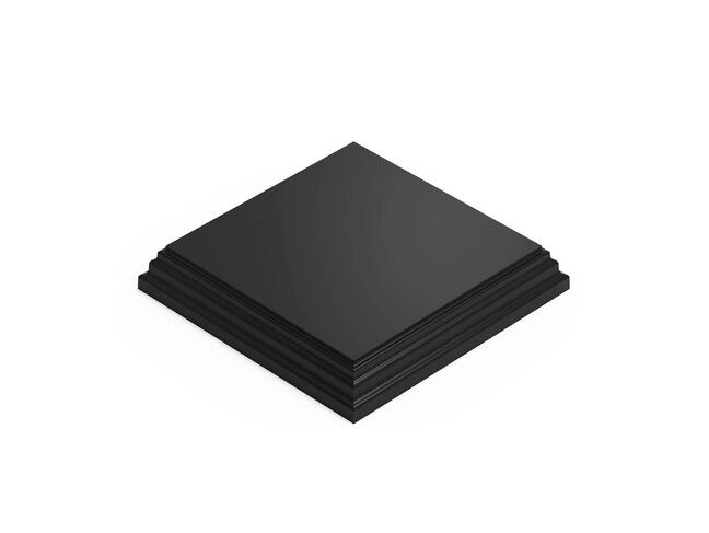Green Stuff World Display Plinth - Square 100mm - Black