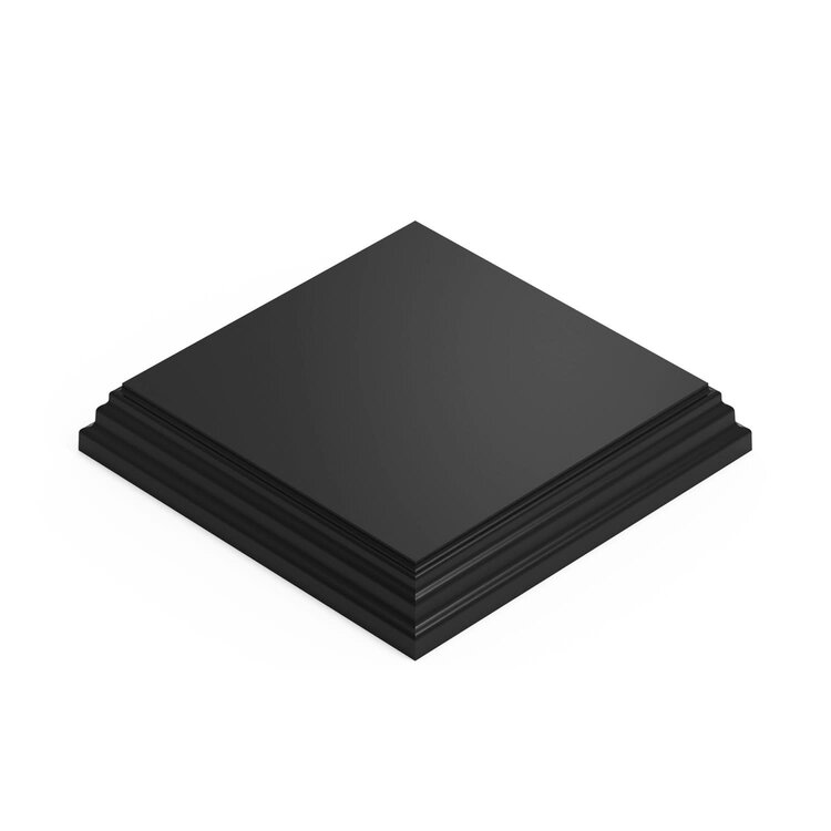 Green Stuff World Green Stuff World: Display Plinth - Square 100mm - Black