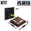 Green Stuff World Green Stuff World: Display Plinth - Square 100mm - Hazelnut Brown