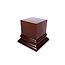 Green Stuff World Green Stuff World: Display Plinth - Square 50mm - Hazelnut Brown