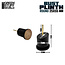 Green Stuff World Green Stuff World: Display Plinth - Tapered Round Bust 25mm - Black