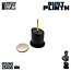 Green Stuff World Green Stuff World: Display Plinth - Tapered Round Bust 25mm - Black