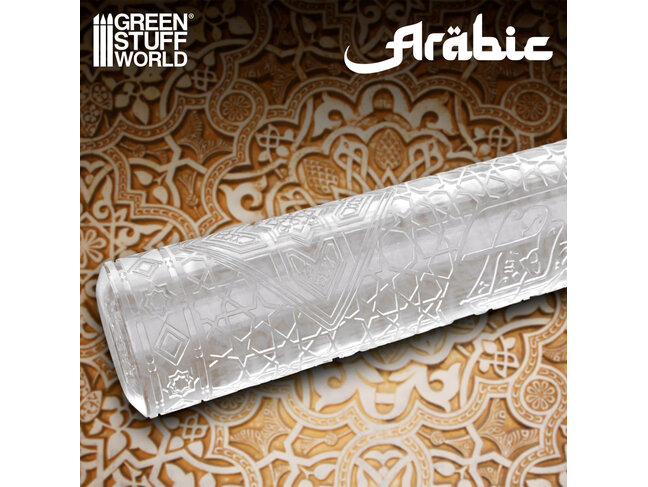 Green Stuff World Rolling Pin - Arabic