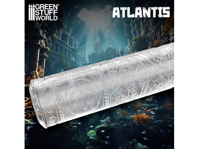 Green Stuff World Rolling Pin - Atlantis
