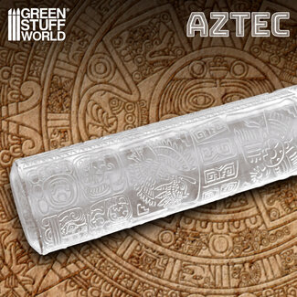 Green Stuff World Rolling Pin - Aztec