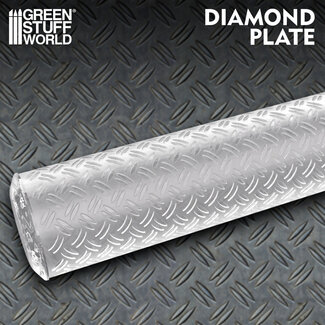 Green Stuff World Rolling Pin - Diamond Plate - Large