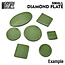 Green Stuff World Green Stuff World: Rolling Pin - Diamond Plate - Small