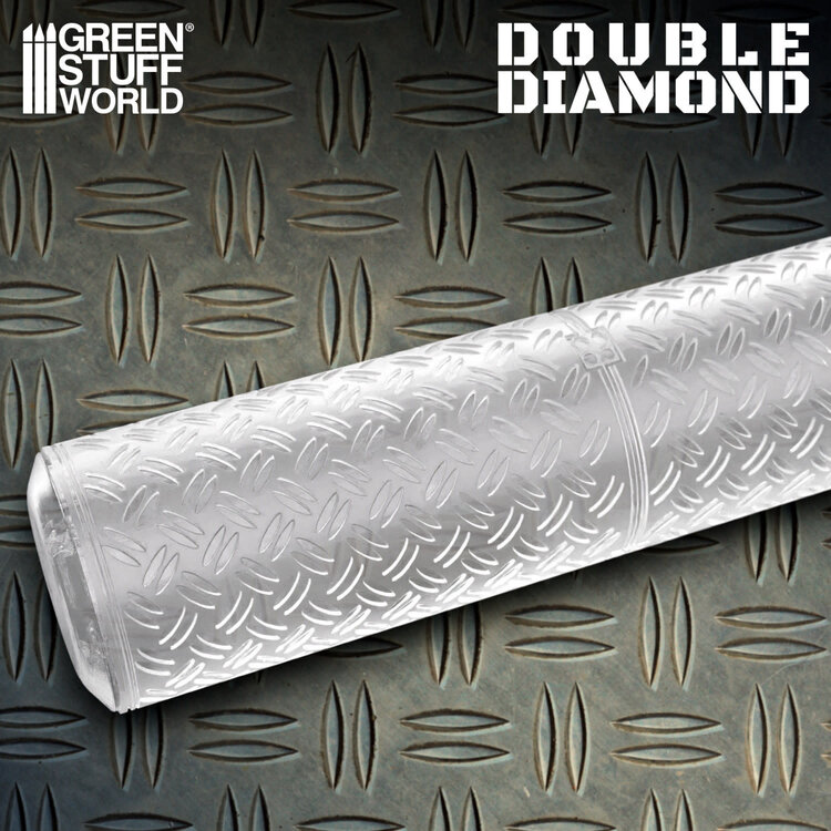 Green Stuff World Green Stuff World: Rolling Pin - Double Diamond
