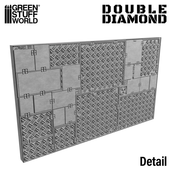 Green Stuff World Green Stuff World: Rolling Pin - Double Diamond