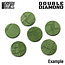 Green Stuff World Green Stuff World: Rolling Pin - Double Diamond