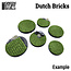 Green Stuff World Green Stuff World: Rolling Pin - Dutch Bricks - Small