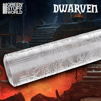 Green Stuff World Rolling Pin - Dwarven