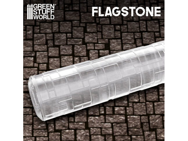 Green Stuff World Rolling Pin - Flagstone