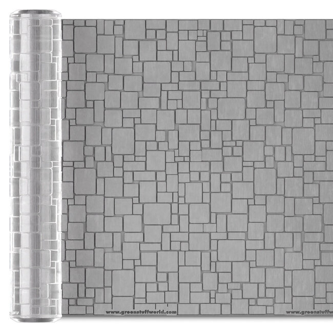 Green Stuff World Green Stuff World: Rolling Pin - Flagstone