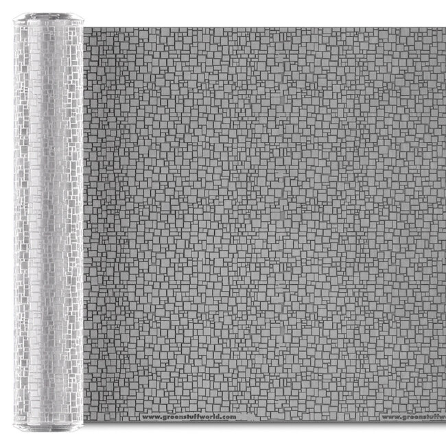 Green Stuff World Green Stuff World: Rolling Pin - Flagstone 15mm