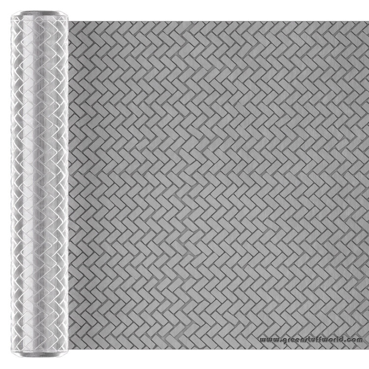 Green Stuff World Green Stuff World: Rolling Pin - Herringbone