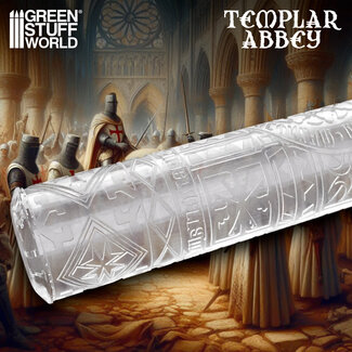Green Stuff World Rolling Pin - Templar Abbey