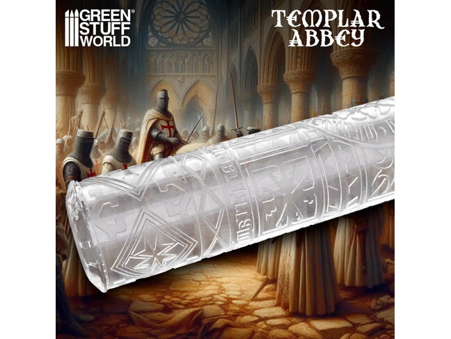 Green Stuff World Rolling Pin - Templar Abbey