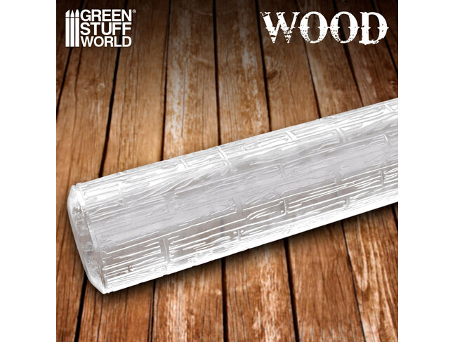 Green Stuff World Rolling Pin - Wood Planks
