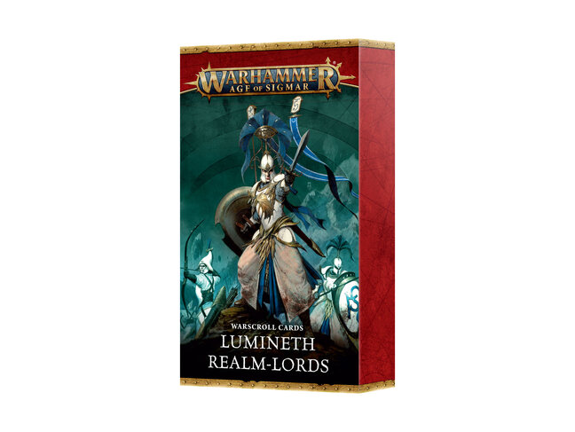Games Workshop Warhammer Warscroll Cards: Lumineth Realm-Lords (eng)