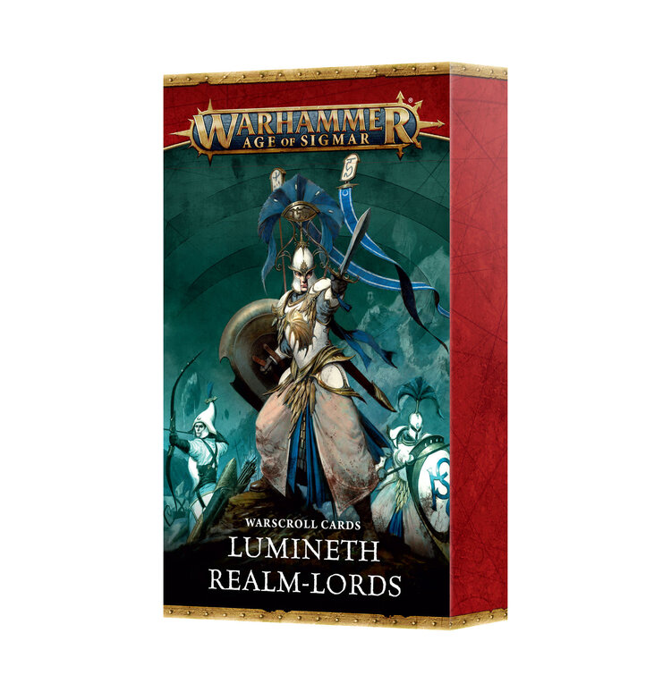 Games Workshop Warhammer Warhammer Age of Sigmar - Warscroll Cards: Lumineth Realm-Lords (eng)