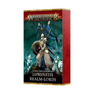 Games Workshop Warscroll Cards: Lumineth Realm-Lords (deu)