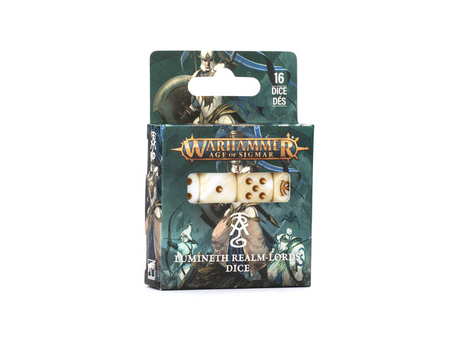 Games Workshop Warhammer Dice Set: Lumineth Realm-Lords