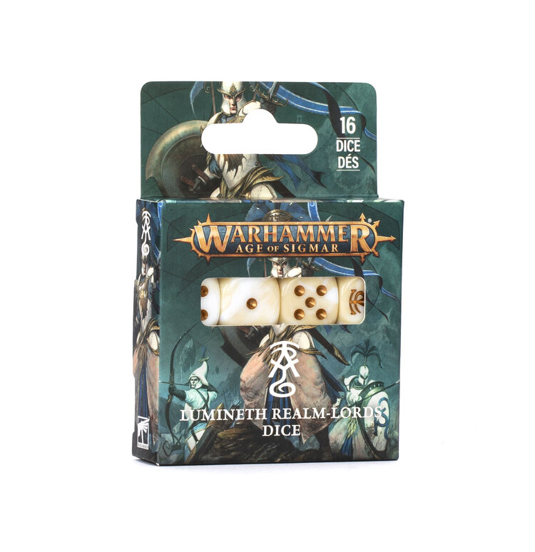 Games Workshop Warhammer Warhammer Age of Sigmar - Dice Set: Lumineth Realm-Lords