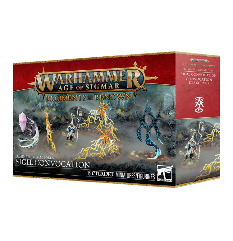 Games Workshop Warhammer Warhammer Age of Sigmar - Lumineth Realm-Lords: Regiments of Renown - Sigil Convocation