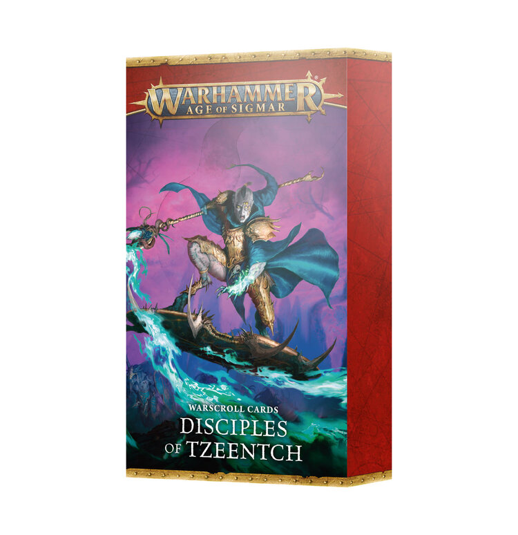 Games Workshop Warhammer Warhammer Age of Sigmar - Warscroll Cards: Disciples of Tzeentch (eng)