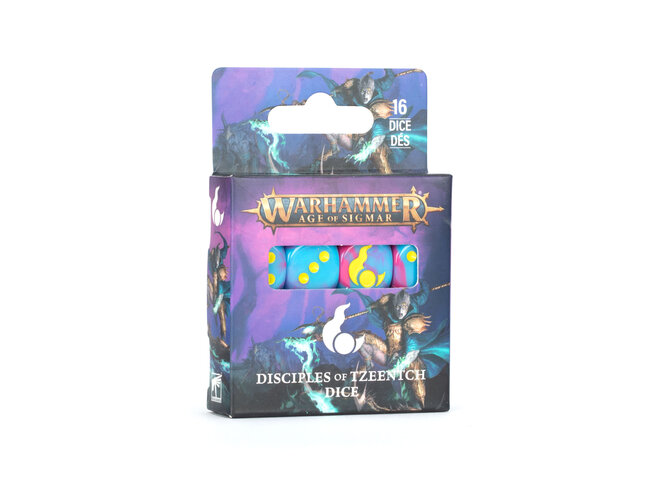 Games Workshop Warhammer Dice Set: Disciples of Tzeentch