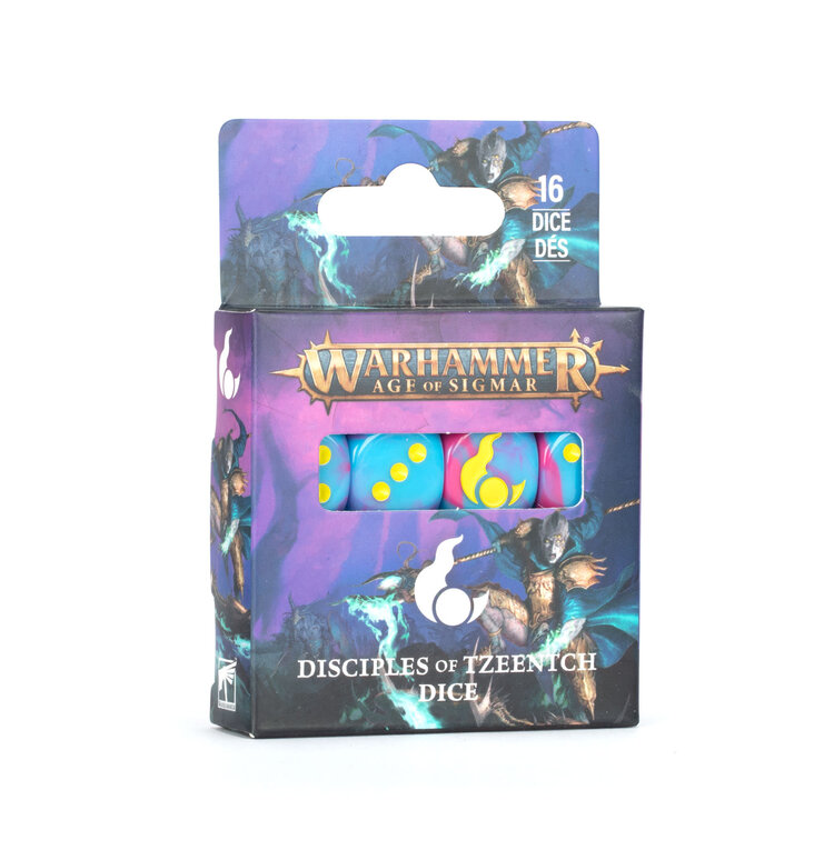 Games Workshop Warhammer Warhammer Age of Sigmar - Dice Set: Disciples of Tzeentch