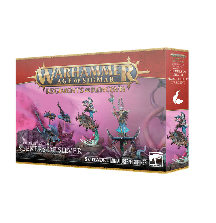 Games Workshop Warhammer Warhammer Age of Sigmar - Disciples of Tzeentch: Regiments of Renown - Seekers of Silver
