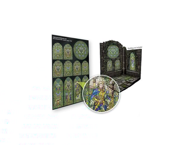 Green Stuff World Stained Glass - Elven - Large
