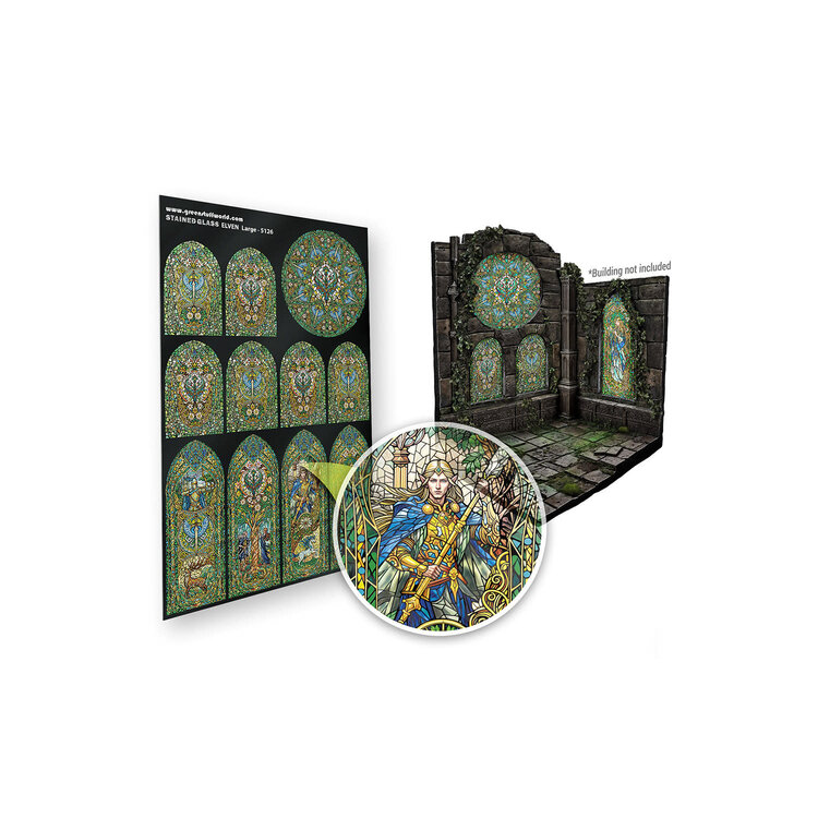 Green Stuff World Green Stuff World: Stained Glass - Elven - Large