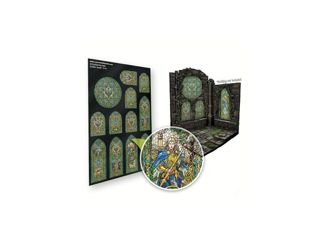 Green Stuff World Stained Glass - Elven - Small