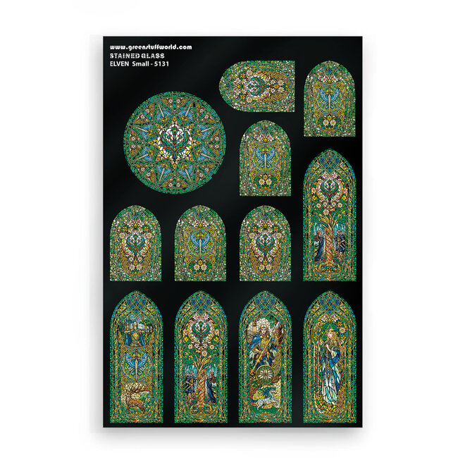 Green Stuff World Green Stuff World: Stained Glass - Elven - Small